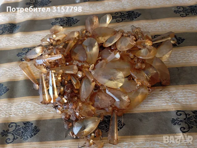 Лот кристални висулки за лампа,полилей, снимка 1