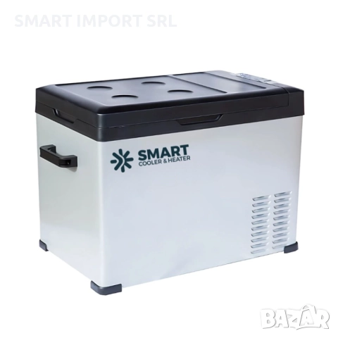 Хладилник за автомобил с компресор Smart Cooler 40L, 12/24 V, с LCD дисплей и Bluetooth