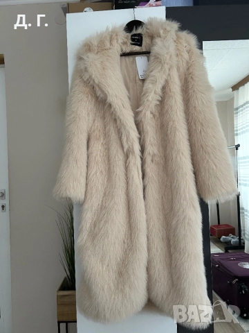 Палто с косъм