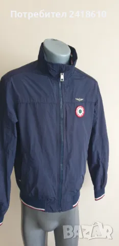 Aeronautica Militare Mens Size 48 - M Оригинал! Мъжко Яке Тип Бомбер!, снимка 2 - Якета - 47464127