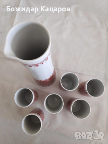 Стар порцеланов сервиз Берлин.Цена 53 лева (27.10 €) Пращам по Еконт. За София, Може и лично да мине, снимка 2 - Сервизи - 52041458