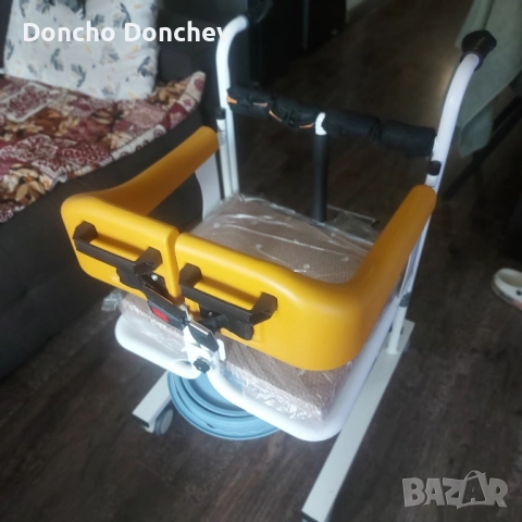 Трансферен хидравличен инвалиден стол, снимка 3 - Столове - 51150006