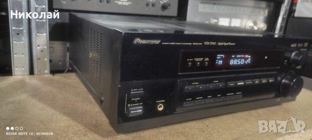 Pioneer vsx-d510.           Цена- 165лв, снимка 2 - Ресийвъри, усилватели, смесителни пултове - 45917866