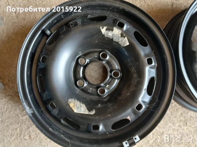 Оригинални метални джанти 14цола за vw-Golf4.polo..Fox.skoda-Fabia.seat ibiza.5×100, снимка 3 - Гуми и джанти - 51181013