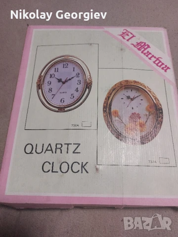 Стенен кварцов часовник, снимка 3 - Стенни часовници - 51173443