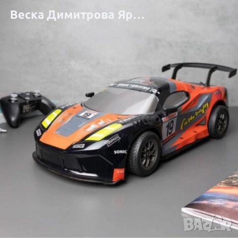 Спортна кола с дистанционно управление - Gran Turismo Sports, снимка 7 - Коли, камиони, мотори, писти - 52173722