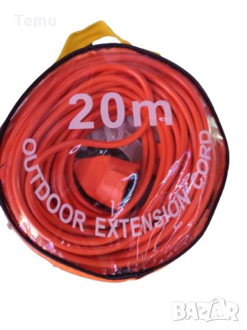 Оранжев удължителен кабел в различни размери, снимка 2 - Други инструменти - 46421030