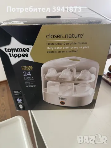 Парен стерилизатор Tommee Tippee с подарък кенгуру, снимка 5 - Стерилизатори - 49562625