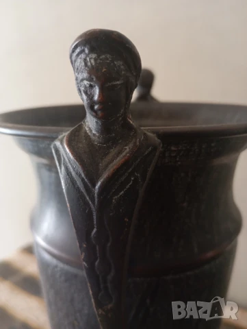 Купа и ваза в бароков стил, снимка 3 - Антикварни и старинни предмети - 50832116