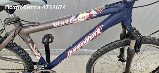 Алуминиев велосипед DIAMONDBACK колело 26", снимка 4 - Велосипеди - 53809987