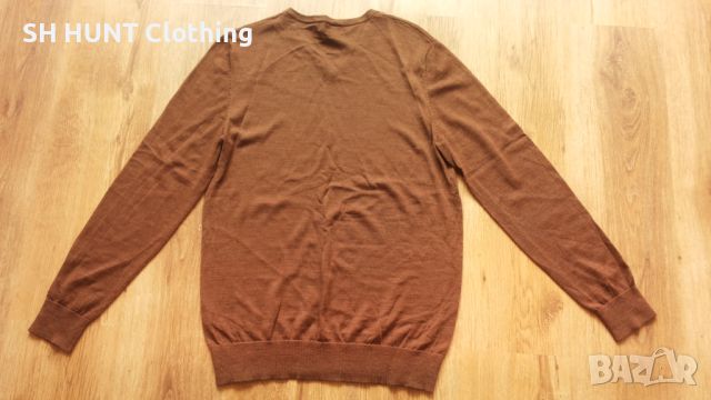 Dressmann 100% EXTRA FINE Merino Wool размер M блуза 100% Мерино вълна - 1110, снимка 2 - Блузи - 46450062