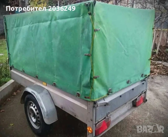 Ремарке Stema с брезент- Нов внос от Германия, снимка 3 - Ремаркета - 53711730