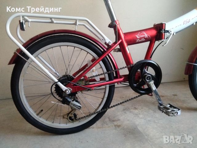 Сгъваем велосипед Latte 20", снимка 8 - Велосипеди - 45728593