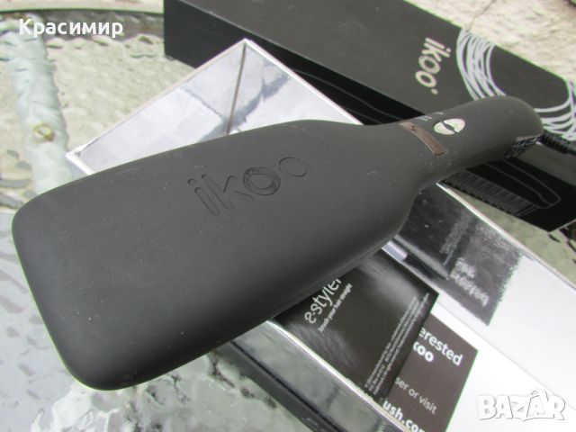 Четка за изправяне на коса ikoo E - Styler - Beluga Black, снимка 7 - Преси за коса - 45608723