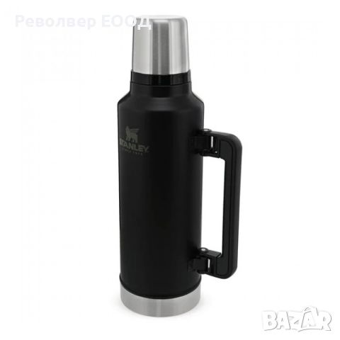 Термос Stanley Legendary Classic XLarge - 1,9 л, в цвят Matte Black Pebble, снимка 1 - Екипировка - 45321477