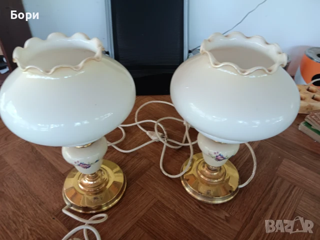 Стари настолни/нощни лампи, снимка 9 - Настолни лампи - 50693039