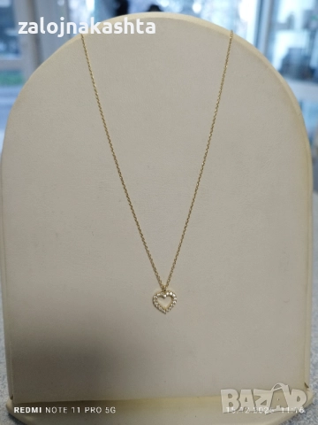 Ново Златно колие-1,43гр 14к