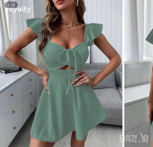 Дамски стилни рокли Различни цветове , снимка 5 - Рокли - 50413985