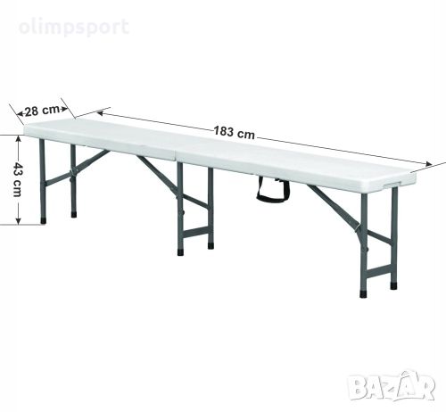 Градинска сгъваема пейка, снимка 4 - Други - 45844380