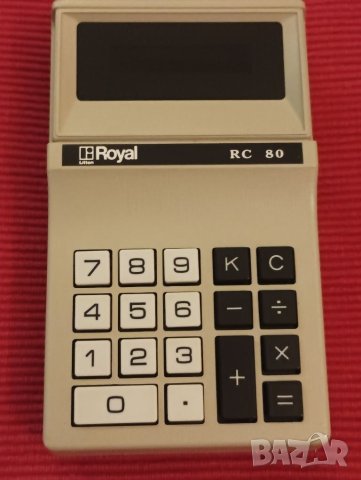 Стара Елка, калкулатор Royal RC 80. , снимка 2 - Колекции - 46361454