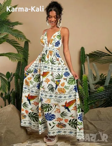 Нова дълга лятна рокля, снимка 3 - Рокли - 50408906