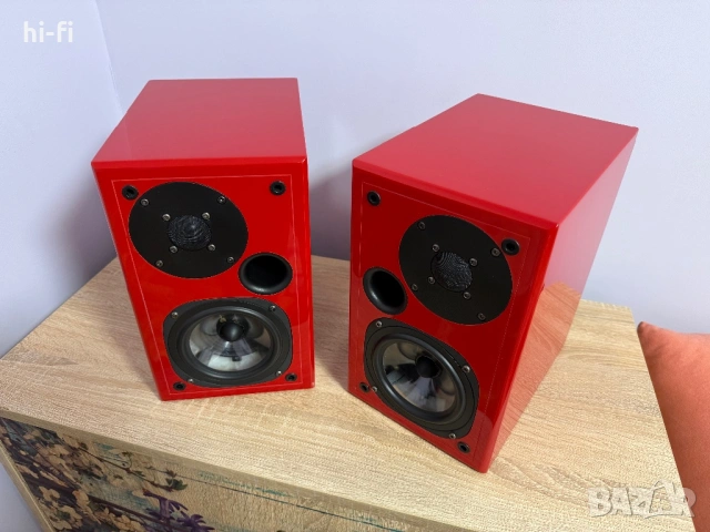 Usher S-520 Piano Enzo Red, снимка 5 - Тонколони - 54044923