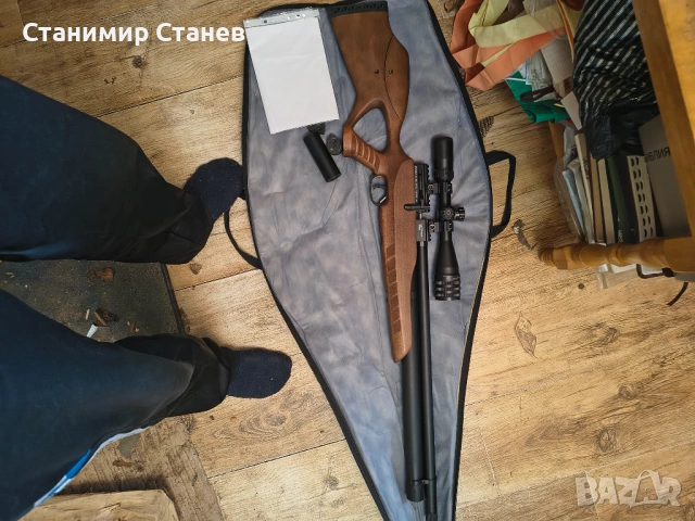 Продавам въздушна пушка ПЦП JTS Айракуда Макс 7.62 мм, снимка 5 - Въздушно оръжие - 53974466