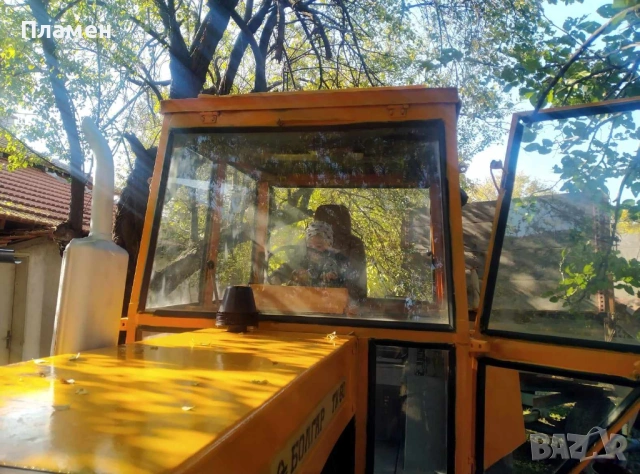 Трактор Булгар ТК-80 + инвентар (ремаркета + 2 бр. плугове) – палиш и работиш 5600 моточаса, снимка 5 - Селскостопанска техника - 54189778