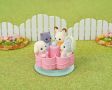 Sylvanian Families Rainbow Fun Nursery Bus триетажно превозно средство, побира до 28 бебета, деца, снимка 5