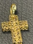 Златен КРЪСТ  ЧИСТО НОВ уникален златно14 к 585 gold zlato krast , снимка 4