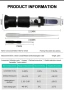 Автомобилен рефратометър 4 в 1. , снимка 5