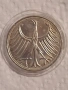 Монета 5 германски марки, сребро от 1972г, снимка 2