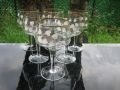 Кристален сервиз за вино - ръчно рисуван !, снимка 1 - Сервизи - 45585919