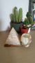Пирамида и чашка от оникс - декорация, снимка 2