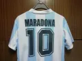 Аржентина Марадона 1986 футболна тениска фланелка размер S Maradona Argentina , снимка 4