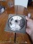 Стар механичен термометър,календар Москва, снимка 2
