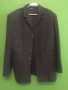 Мъжко българско зимно сако, размер 54, марка Венера, цвят – тъмно зелено и черно каре, закопчаване- , снимка 2