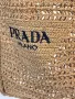 Prada Дамска Бежова Плажна Чанта Прада Код E41, снимка 2