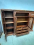 Уникален шкаф - витрина от дъбов масив, снимка 11