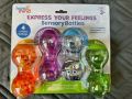 Нови Сензорни бутилки за емоции - Комплект от 4, Детски образователни играчки, снимка 8