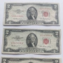 2 долара/DOLAR ,САЩ/USA/червен печат/RED seal -1953 година, снимка 4