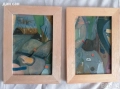 Авторска Живопис маслени бои рамка подпис , снимка 6