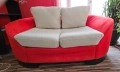 Страстно червен диван, снимка 3