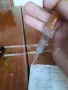 Стар набор пипети за мерене на гъстота на електролит, снимка 4