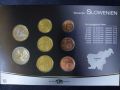 Словения 2007-2009 - Евро сет - комплектна серия, снимка 3