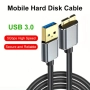 Micro USB 3.0 кабел, USB 3.0 A към Micro B суперскоростен кабел за данни - 150 sm, снимка 1