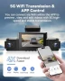 Нова Камера за кола 4CH 360° WiFi IR нощна визия + 64GB Dashcam автомобил, снимка 7