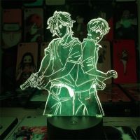 3D аниме нощна лампа, снимка 9 - Настолни лампи - 45541375