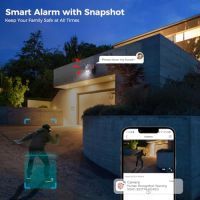 Нова 4G LTE външна камера със SIM карта и 360° нощно виждане охрана дом, снимка 6 - IP камери - 45791626