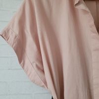 Розова рокля тип риза 157, снимка 5 - Рокли - 45456830